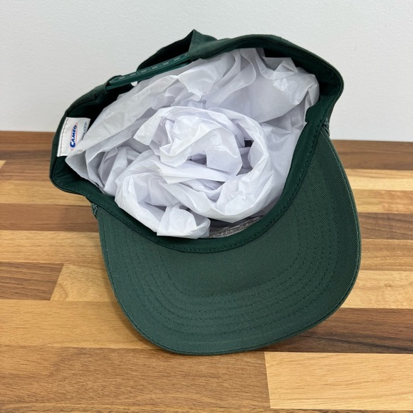 Vintage Rope Green Business Sennit Paddy SnapBack Ball Cap Hat Anderson SC OS - Picture 5 of 8